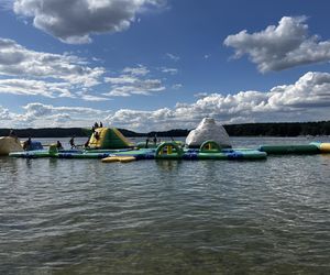 Wakacyjny patrol Eska Summer City na olsztyńskiej Plaży Miejskiej