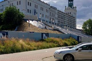Zamek Książąt Pomorskich bez ogrodów renesansowych