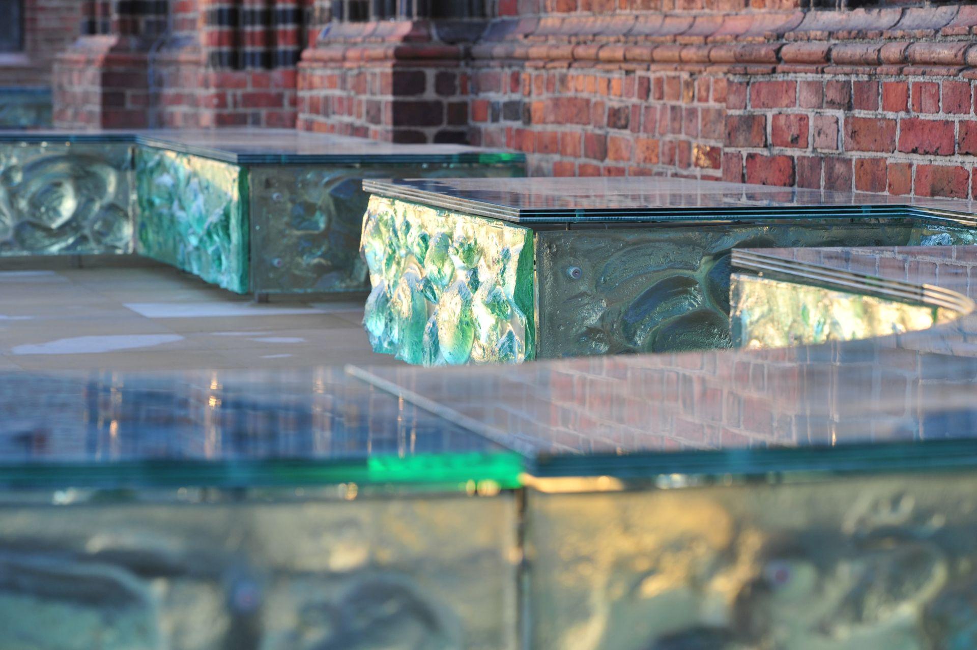 Ekspozycja reliktów palatium Mieszka I na Ostrowie Tumskim w Poznaniu