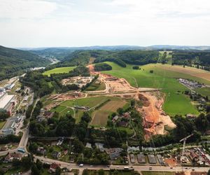 Autostrada D11 w Czechach - zdjęcia z budowy - sierpień 2025