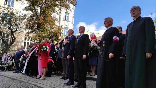 Wręczenie nominacji generalskiej płk. Zdzisławowi Baszakowi w Tarnowie