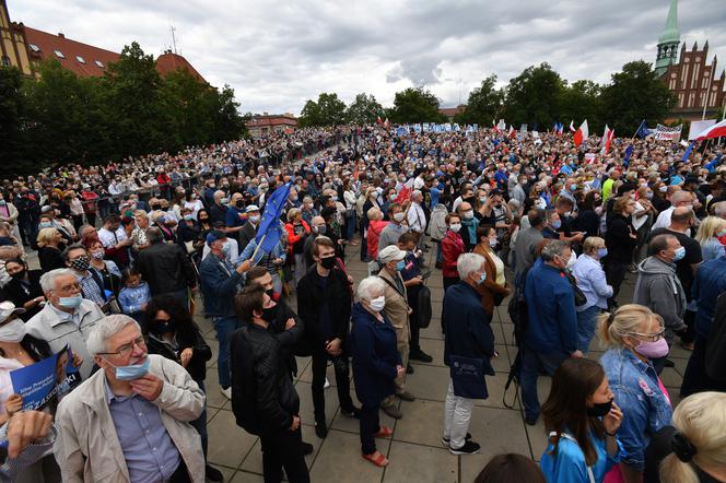 SZCZECIN KAMPANIA WYBORCZA KANDYDATA NA PREZYDENTA  RAFAŁA TRZASKOWSKIEGO