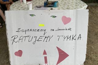 Sprzedają lemoniady, by wesprzeć zbiórkę chorego Tymka