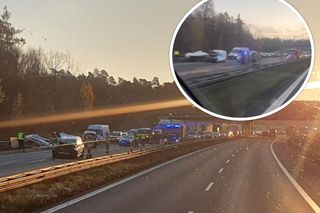 Autostrada A4 zablokowana w Pławniowicach. GDDKiA informuje o objazdach na trasie z Gliwic do Wrocławia