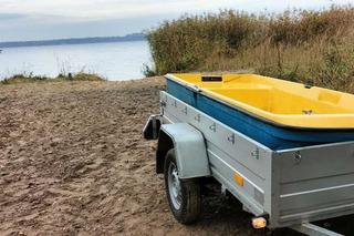 Akcja ratunkowa na Zalewie Włocławskim! Policjanci użyli nowej łodzi