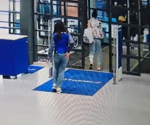 Ukradła i schowała się przed policją za drzewem