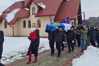 Pożegnali Janusza z Dynowa, który zginął walcząc o wolną Ukrainę