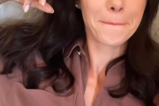 M jak miłość po wakacjach 2023. Ola (Justyna Karłowska) na planie