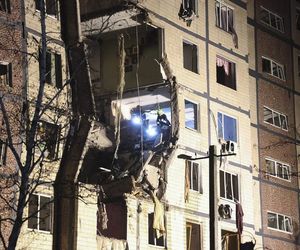 Noc grozy nad Ukrainą. Setki dronów i rakiet spadły na miasta