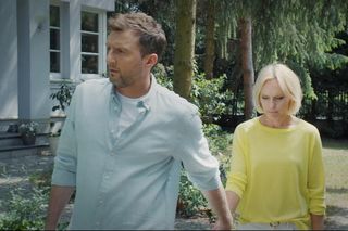 M jak miłość, odcinek 1821. Dorota (Iwona Rejzner), Bartek (Arkadiusz Smoleński)