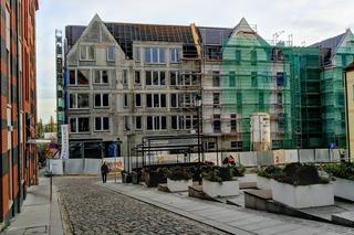 Budowa hotelu na Podzamczu - listopad 2020