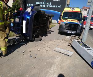 Samochód przygniótł pieszą! Groźny wypadek w Poznaniu 