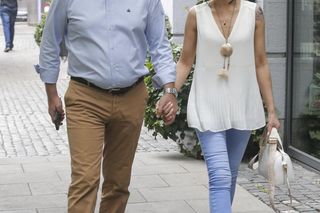 Jacek Rozenek i Maria Samuel