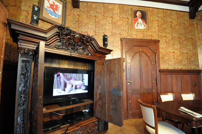 Prezydent zostawił mi porno