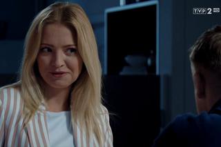 	M jak miłość odc. 1521. Paweł (Rafał Mroczek), Joasia (Barbara Kurdej-Szatan)