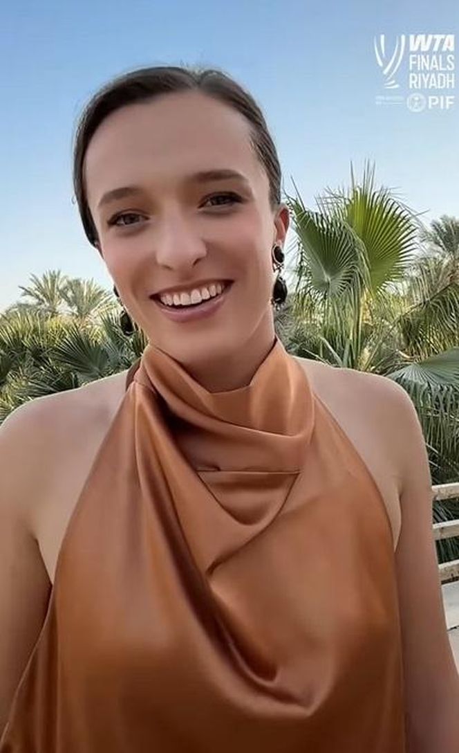 Iga Świątek jak gwiazda Hollywood