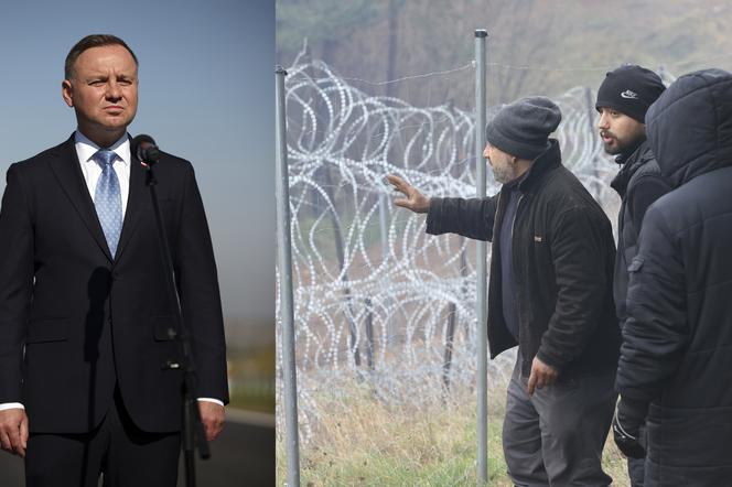 Andrzej Duda, kryzys na granicy