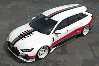 Audi RS6 Avant inspirowane legendą. W czasach walki z koronawirusem można tuningować auta za biurkiem