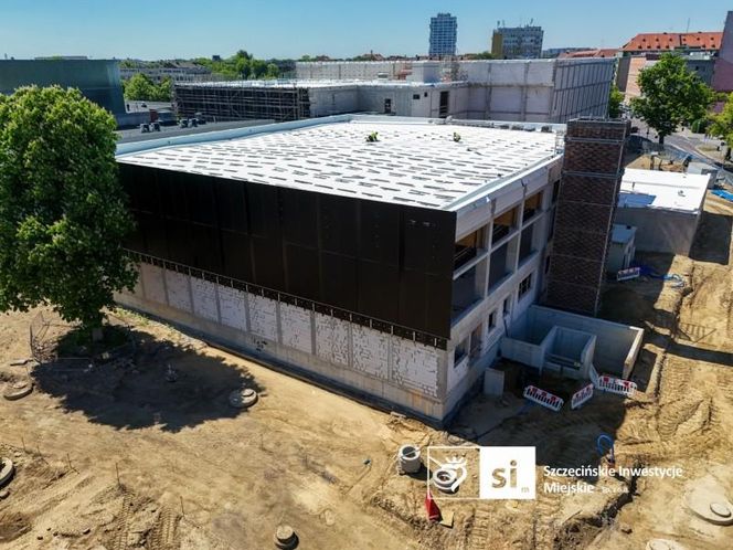 Budowa Szczecińskiego Domu Sportu