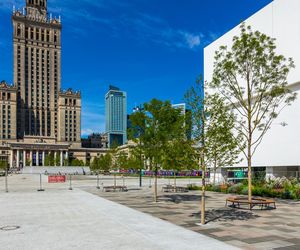 Plac Centralny Warszawa, sierpień 2025