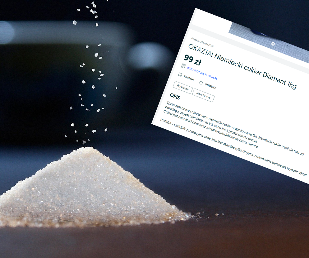 Ceny cukru w Internecie potrafią zaskoczyć