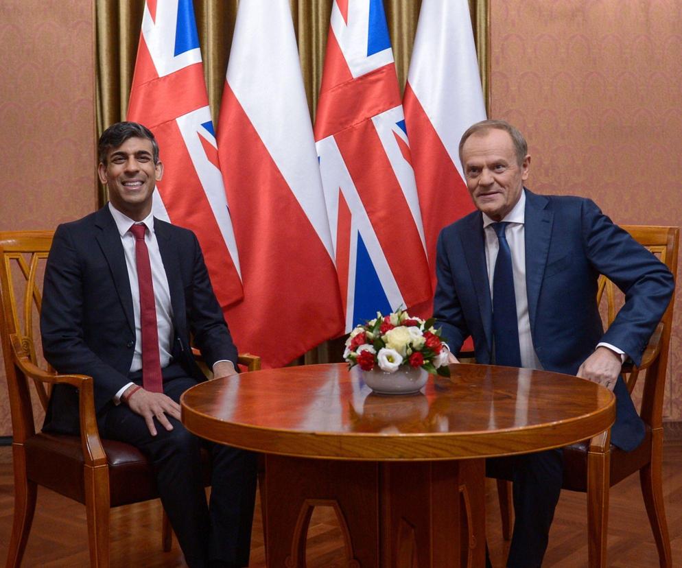 Tusk rozmawiał z premierem Wielkiej Brytanii o bezpieczeństwie