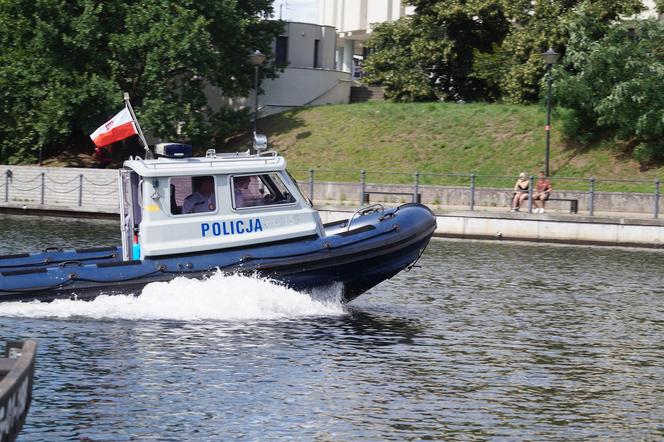 Obchody Święta Policji na Wyspie Młyńskiej w Bydgoszczy