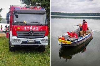 Dramat na jeziorze. Znaleziono kajaki, los trzech nastolatków nieznany. Trwają poszukiwania 