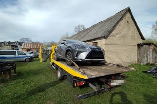 Akcja Kobry w Sokołowie Podlaskim: Odzyskali luksusowego lexusa! Zatrzymano 31-latka
