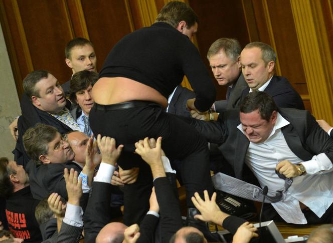 Burda w ukraińskim parlamencie
