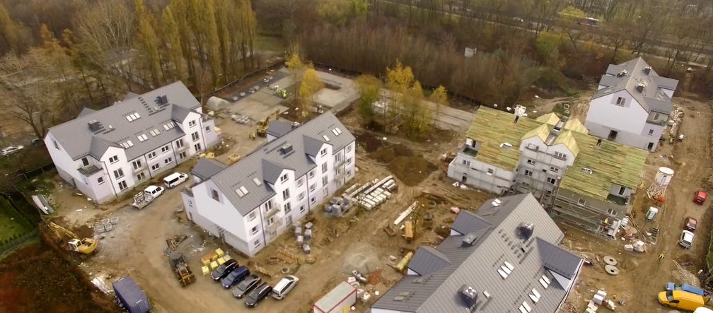 Tak powstaje nowe osiedle w Krakowie