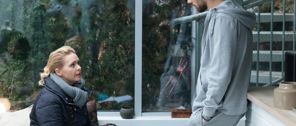 Przyjaciółki 5 sezon odc. 58. Anka (Magdalena Stużyńska), Maciek (Krzysztof Wach)