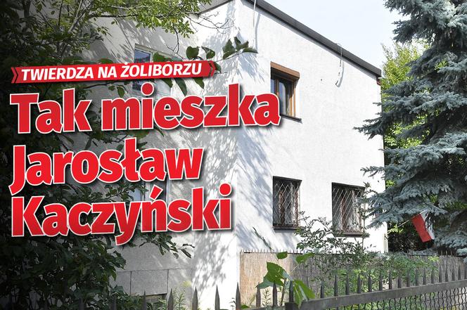 Tak mieszka Jarosław Kaczyński