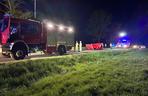 Śmiertelny wypadek pod Oleśnicą. Dwóch motocyklistów spłonęło po zderzeniu z ciągnikiem [ZDJĘCIA].