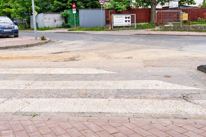 Siedlce: trwają roboty drogowe na ul. Błonie