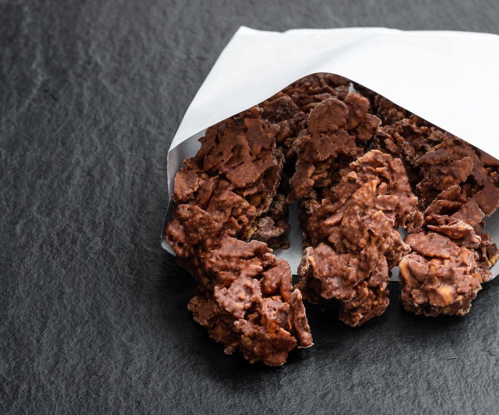 ciasteczka kukurydziane bez pieczenia