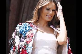 Melania Trump w płaszczu wartym fortunę