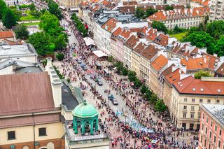 Parada Syrenki przeszła ulicami Warszawy. Tak bawili się mieszkańcy