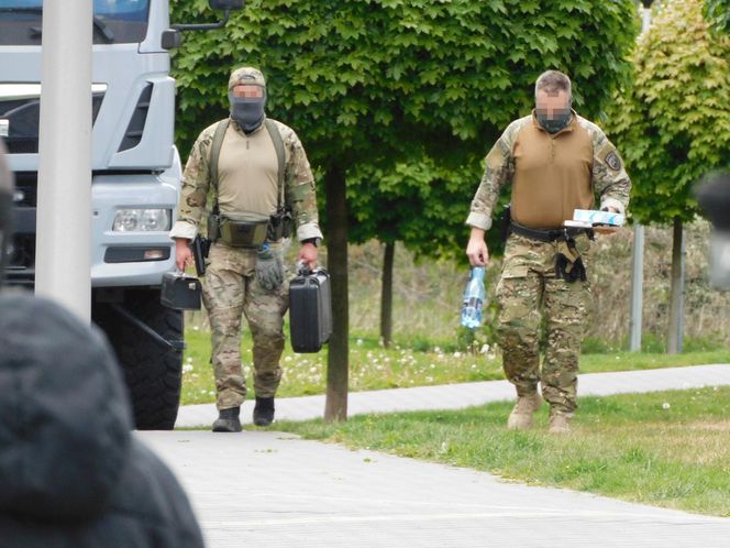 Wielka akcja CBŚP. Zatrzymany Białorusin, materiały wybuchowe w mieszkaniu