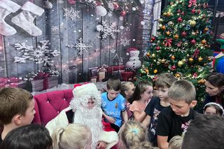 Święty Mikołaj we FlyPark Kielce