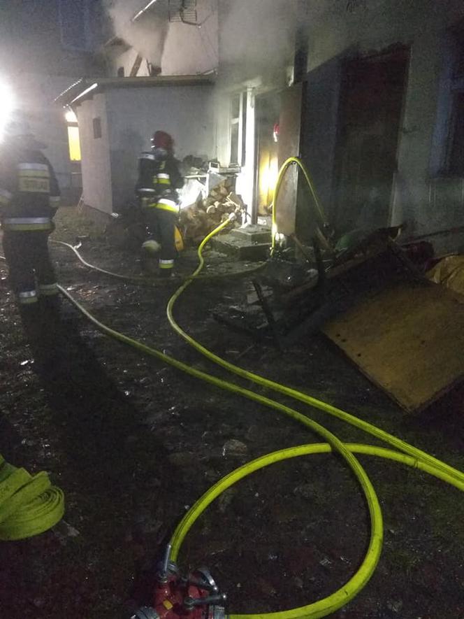 Dwie osoby zginęły w pożarze w Mirosławcu