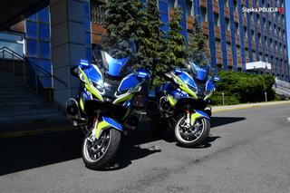 Nowe policyjne motocykle dostali policjanci w województwie śląskim