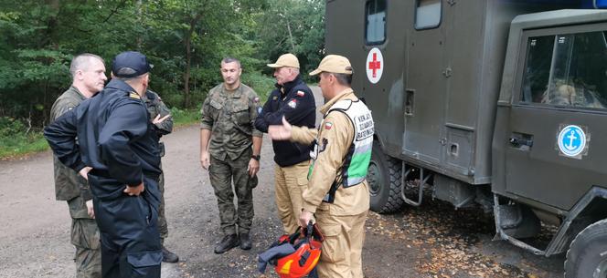 Wypadek w pobliżu Konotopu  - autobus z tirem 