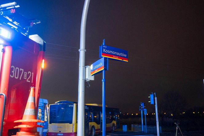 Zderzenie tramwaju linii 10 z autobusem 107 we Wrocławiu