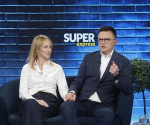 Szymon Hołownia z żoną, Urszulą Brzezińską-Hołownią