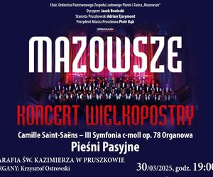 Wielkopostny koncert Mazowsza w Pruszkowie
