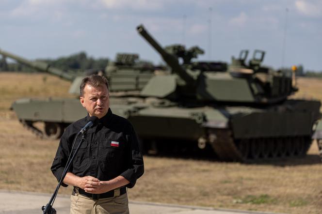 Szkolenie polskich żołnierzy na czołgach Abrams. Mariusz Błaszczak się przyglądał