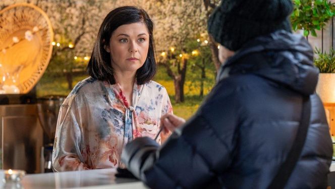 M jak miłość odc. 1868. Kinga (Katarzyna Cichopek), Marysia (Małgorzata Pieńkowska)