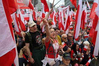 Dwa marsze w Warszawie. Wyborcy zgromadzili się w stolicy