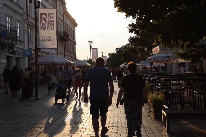 Sierpniowe weekendowe popołudnie w Lublinie